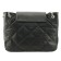 Female bag, artificial leather, black 31x15x23 cm