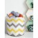 Textile bag “Zigzag changes”, for storing things and toys, size 30x30 cm, 18.9 liters