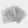 Dishes for washing dishes, metal, single -layer, 5 pcs, 19x19 cm