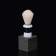 Shaving lipstick, plastic, black color