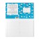 Notebook of 12 sheets in the ruler, Erichkrause "Cats", cover coated a cardboard, an offset block 100% whiteness, with a print