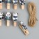 Decor for creativity tree "Procher. Panda" set 10 pcs 4.2x2.3x1.2 cm