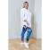 Female legins, size 56, blue color