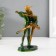 Polystone souvenir "Ballerina with a partner in green" 18x14.5x7 cm