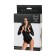 Body Glossy Alessia from Wetlook Material with Lightning, Black, M