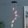 Wind music with illumination from the solar battery "birds" 13x13x55 cm