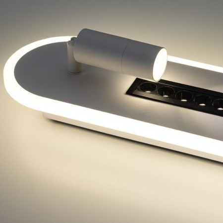 Stitch Arte Lamp Pisces A2220PL-3WH, LED, 105 W, 84x4x14 cm, 5250 lm, white-3