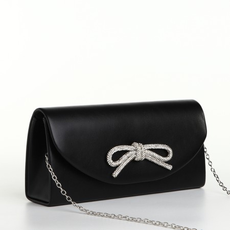 Female bag on a magnet, black color-3