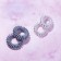 Glans Springs for hair New Year's “Make a desire” for the New Year, set 4 pcs, d = 3.5 cm