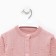 Cardigan Knitted baby I, height 68-74 cm, pink color