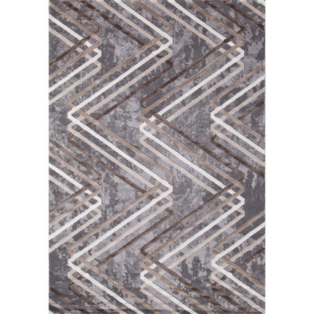Rectangular carpet Karmen Hali Armina, size 200x290 cm, color Grey/Brown