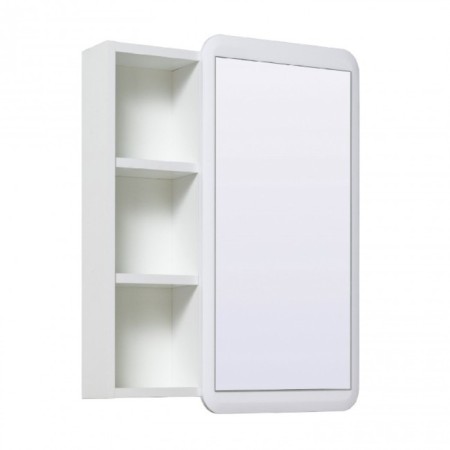 Cabinet-mirror "Capri 55" White, universal