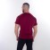 T -shirt male, burgundy color, size 50