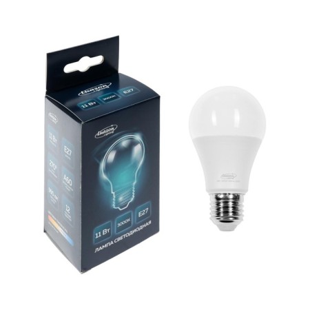 Luazon Lighting, A60, 11 W, E27, 990 LM, 3000 K, warm white lamp