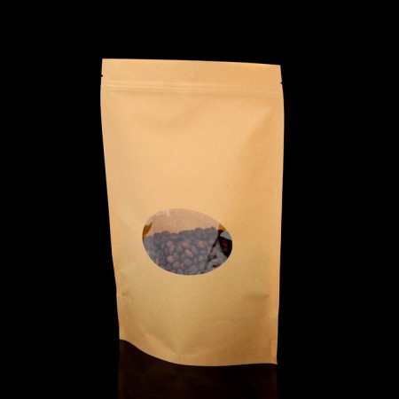 Zip-Lock package Craft with an oval window 20 x 30 cm