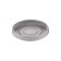 Magma soap dish. Moroshka, 12x12x2.3 cm, gray color