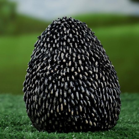 Garden figure "Hedgehog with apple" 15cm-2