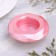 Complete "Complete" from gypsum with faces large, 10.5x3cm, pink
