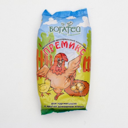 Premix of the VMK "Rights" for nasads and poultry chickens, 500 g