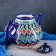 Rishtan ceramics "Patterns", 1600 ml, blue mix