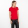 T -shirt female color red, size 46
