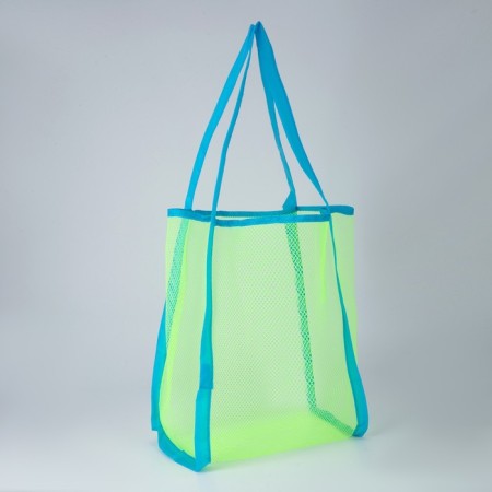 Bag beach for sandbox, 35*32*22cm, green color-2