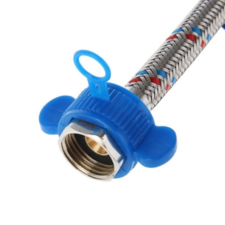 Flexible Aquakratos, 80 cm, stainless steel nut, with a key to installation-2