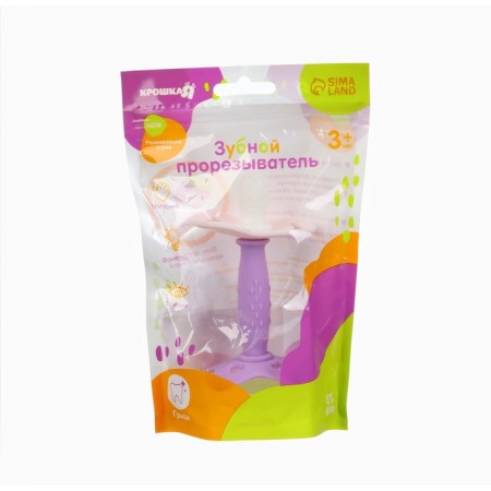 Silicone teething "on the leg", color mix, crush me-8