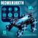 Radio controlled machine "MEGA Overnight", light and sound effects, blue color