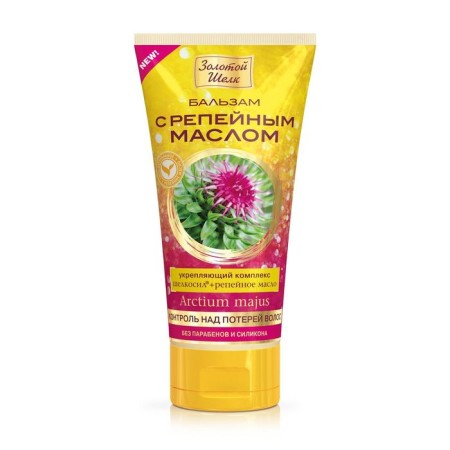 Golden silk balm "Control over hair loss", 170 ml