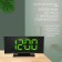 Electronic desktop watches, thermometer, calendar, USB, 17 x 9.5 cm, 3AAA