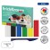 Soft plasticine (wax) 6 colors, 78 g, Erichkrause "Baby", with a stack, on a vegetable basis, with aloe vera, euro suspension