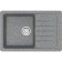 Kitchen is a kitchen from Zett Lab stone. 16/q8, 740x490x210 mm, matte, mortise, dark gray