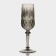 Glass "Frances", 200 ml, 7.6 × 21.5 cm, brown color