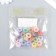 Beads for creativity plastic "Ring Pastel" Color Gloss 20 grams 0.9x1.4x1.4 cm
