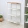 Toronto 24 rack, 67 × 30 × 114 cm, white color
