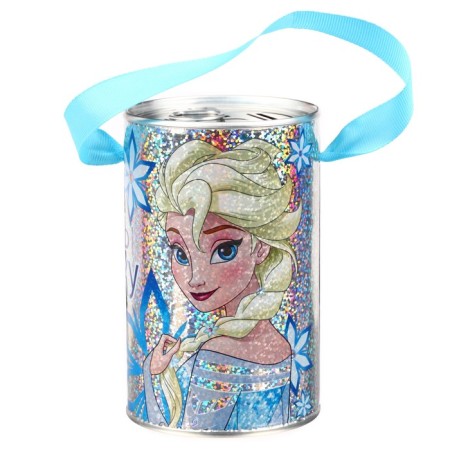 Piggy bank with holography, 7.8 cm x 7.8 cm x 12 cm "Anna", cold heart-2