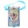 Piggy bank with holography, 7.8 cm x 7.8 cm x 12 cm "Anna", cold heart