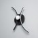 Bra "ICSI" LED 21W 4000K Black 35x16x6 cm