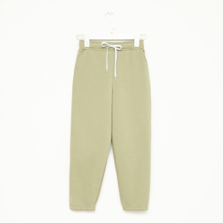 Pants Children's Minaku: Basic Line Kids olive color, height 146-8