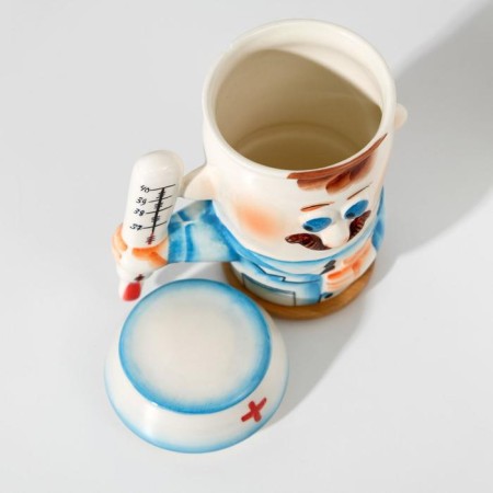 Gift mug "doctor with a hat" 0.6 l, in the box-6