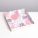 Cookie box, confectionery packaging with PVC lid, “abstraction”, 15 x 15 x 3 cm