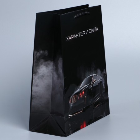 Package Gift Laminated Vertical, packaging, “From February 23!”, Ml 21 x 25 x 8 cm-4