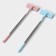 Oklotka with nozzle velor Dolyana, steel telescopic handle, silicone, 19 × 7 × 68 (112) cm, MIX color