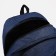 Male backpack on a zipper, 3 outer pockets, blue color