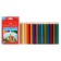 Pencils of 36 colors Faber-Castell ECO "Castle" 1201 7/2.8 hexagonal case, with a sharpener, mix