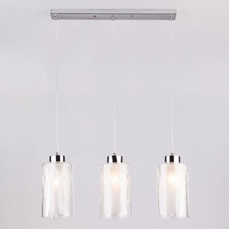 Santos lamp, 3x60W E27, chromium color