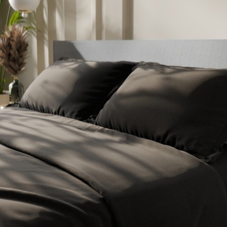 Bedding Ethel euro "Cool Gray" 200*215, 220*240, 50*70+3-2 pcs, calico, 125g/m2-6