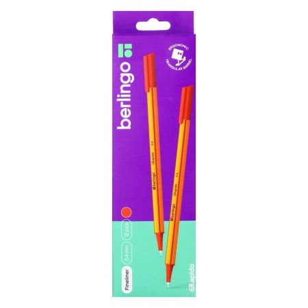 Capillary handle Berlingo Rapido, 0.4 mm, three -sided, red rod-1