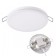 Lamp built -in Novotech. Mon, 24W, LED, 32x223x223 mm, white color